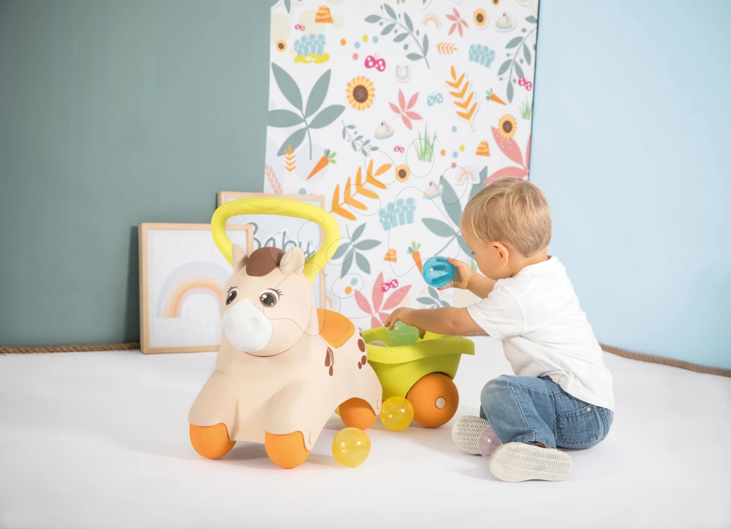 Zelt, Natur Indoor&Outdoor Teepee Evolutive Smoby Einstellbar Mit Sommergehege Unter Sonnenschirm Für Pferd, Laufrad Ab 24 Monate 10 Zelt, Natur Indoor&Outdoor Teepee Evolutive Smoby Einstellbar Mit Sommergehege Unter Sonnenschirm Für Pferd, Laufrad Ab 24 Monate – Bild 10