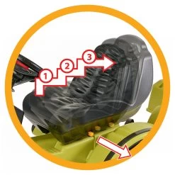 Set Häuschen Jura Lodge Smoby Mit Zwei Türen Und Einem Trettraktor Mit Einem Lader Und Einem Anhänger Ab 24 Monaten -Spielzeug Theater Verkäufe 800056553 g big traktor 1