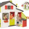 Set Häuschen Der Freunde Von Smoby Mit Küche Und Schaukel Portique Mit Metallkonstruktion Höhe 180 Cm