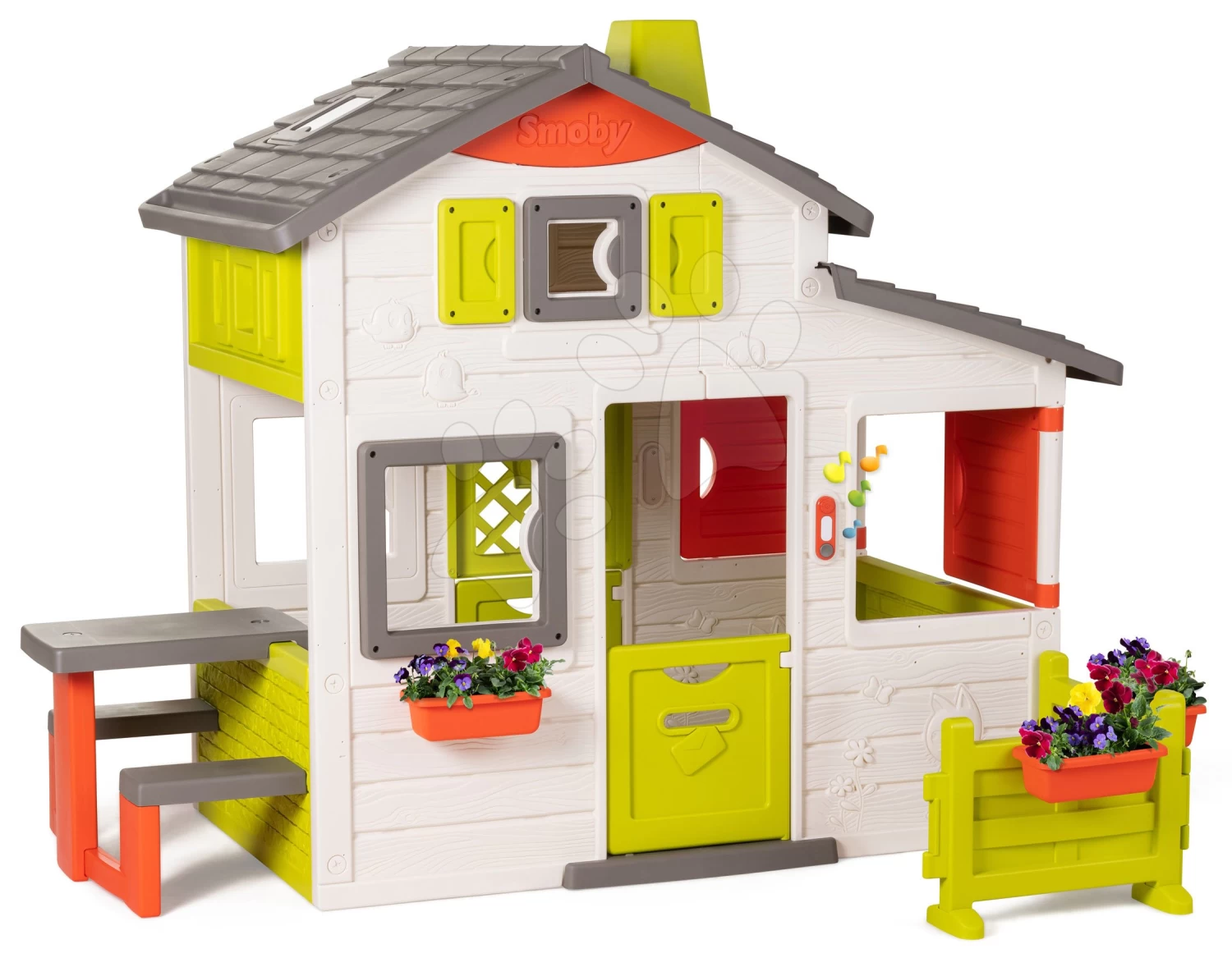 Set Häuschen Der Freunde Von Smoby Mit Vorgarten Und Vogelhäuschen Für Eichhörnchen 15 Set Häuschen Der Freunde Von Smoby Mit Vorgarten Und Vogelhäuschen Für Eichhörnchen – Bild 15