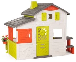 Häuschen Der Freunde Smoby Mit Vorgarten Und UV-Filter -Spielzeug Theater Verkäufe 810203 xc smoby domcek 2