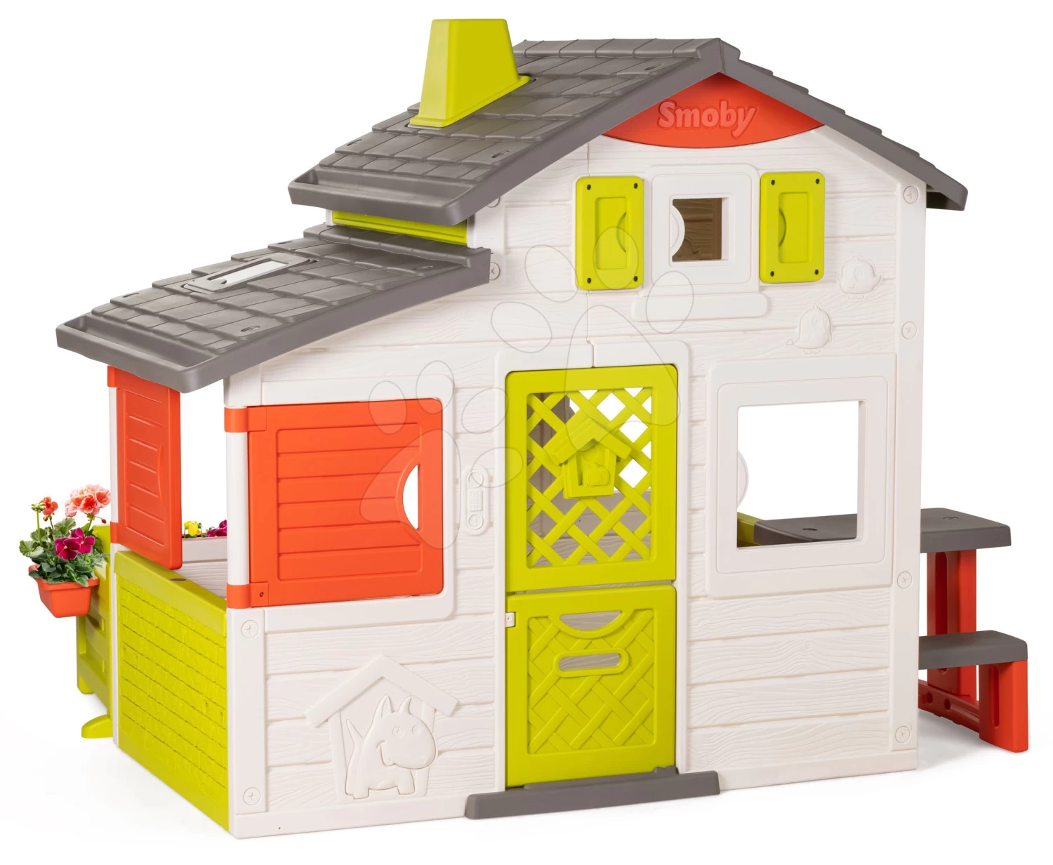 Set Häuschen Der Freunde Von Smoby Mit Vorgarten Und Vogelhäuschen Für Eichhörnchen 20 Set Häuschen Der Freunde Von Smoby Mit Vorgarten Und Vogelhäuschen Für Eichhörnchen – Bild 20