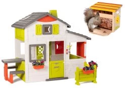 Set Häuschen Der Freunde Von Smoby Mit Vorgarten Und Vogelhäuschen Für Eichhörnchen 31 Set Häuschen Der Freunde Von Smoby Mit Vorgarten Und Vogelhäuschen Für Eichhörnchen -Spielzeug Theater Verkäufe 810203set 44 smoby set