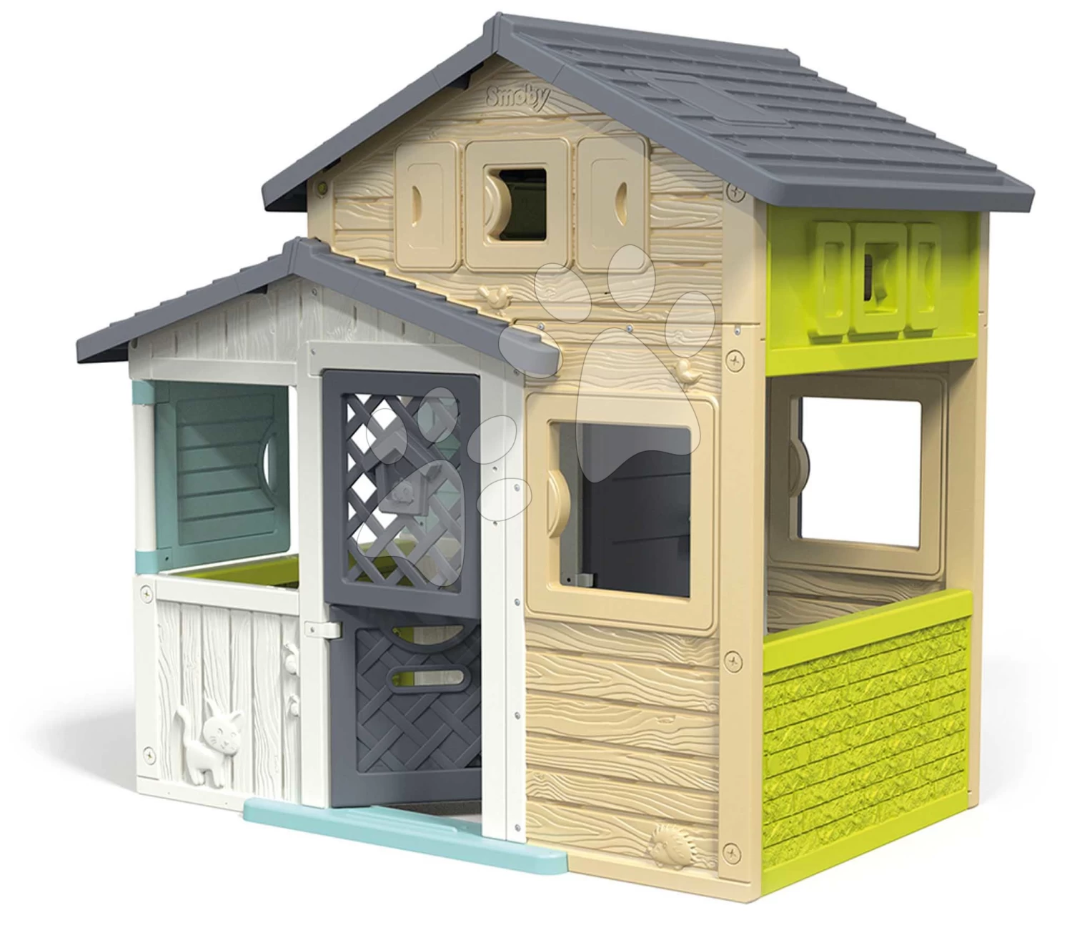 Set Domček Priateľov V Elegantných Farbách Friends House Evo Playhouse Smoby Rozšíriteľný S Domčekom Pre Sliepočky SM810204-22 3 Set Domček Priateľov V Elegantných Farbách Friends House Evo Playhouse Smoby Rozšíriteľný S Domčekom Pre Sliepočky SM810204-22 – Bild 3