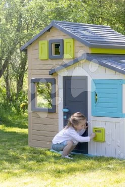 Friends House In Eleganten Farben Friends House Evo Spielhaus Smoby Erweiterbar 2 Türen Mit Schlüssel 6 Fenster Mit UV-Filter 162 Cm Höhe SM810204 24 Friends House In Eleganten Farben Friends House Evo Spielhaus Smoby Erweiterbar 2 Türen Mit Schlüssel 6 Fenster Mit UV-Filter 162 Cm Höhe SM810204 -Spielzeug Theater Verkäufe 810204 p smoby dom 19