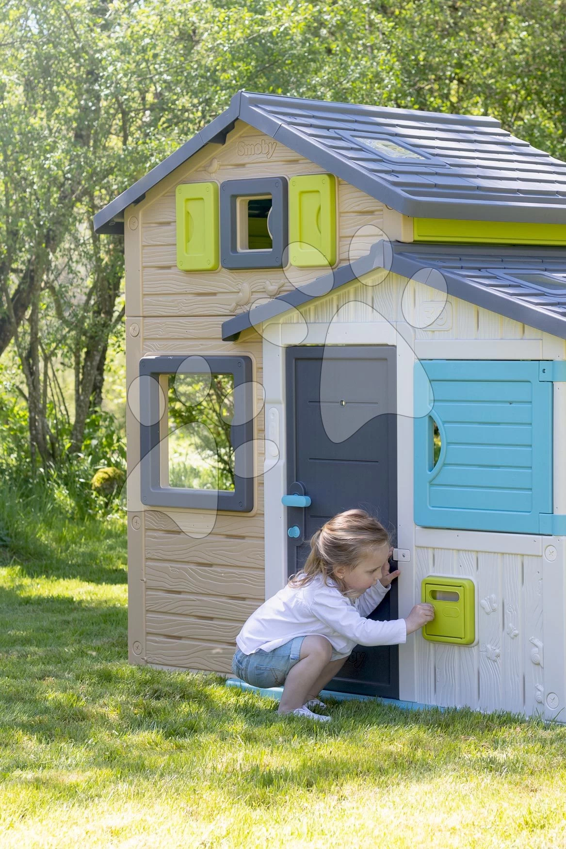 Set Domček Priateľov V Elegantných Farbách Friends House Evo Playhouse Smoby Rozšíriteľný So športovými Hrami A Zmrzlinou SM810204-16 8 Set Domček Priateľov V Elegantných Farbách Friends House Evo Playhouse Smoby Rozšíriteľný So športovými Hrami A Zmrzlinou SM810204-16 – Bild 8