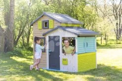 Set Domček Priateľov V Elegantných Farbách Friends House Evo Playhouse Smoby Rozšíriteľný S Bufetom A Zmrzlinárňou SM810204-7 -Spielzeug Theater Verkäufe 810204 v smoby dom 1