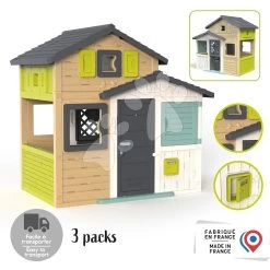 Friends House In Eleganten Farben Friends House Evo Spielhaus Smoby Erweiterbar 2 Türen Mit Schlüssel 6 Fenster Mit UV-Filter 162 Cm Höhe SM810204 37 Friends House In Eleganten Farben Friends House Evo Spielhaus Smoby Erweiterbar 2 Türen Mit Schlüssel 6 Fenster Mit UV-Filter 162 Cm Höhe SM810204 -Spielzeug Theater Verkäufe 810204 z2 smoby dom