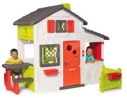 Häuschen Friends House Smoby Mit Garten Und Voller Tür