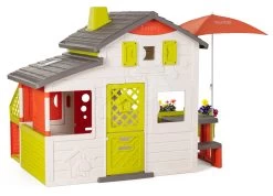 Häuschen Neo Friends House DeLuxe Smoby Und Ein Einkaufszentrum Mit Einem Restaurant