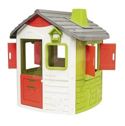 Häuschen Neo Jura Lodge Smoby Mit Volltür, Kamin Und Klingel Ab 24 Monaten