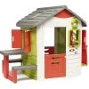 Häuschen Neo Jura Lodge Smoby Mit Küche, Tisch Und Klingel Ab 24 Monaten