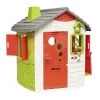 Häuschen Neo Jura Lodge Smoby Mit Küche, Volltür, Kamin Und Klingel Ab 2 Jahren