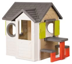 Häuschen My House Smoby Mit Tisch, Garten Und Voller Tür -Spielzeug Theater Verkäufe 810214a2 d smoby domcek