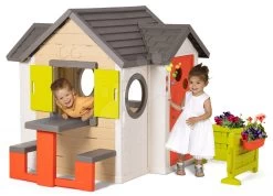 Häuschen My House Smoby Mit Tisch, Garten Und Voller Tür -Spielzeug Theater Verkäufe 810214a2 f smoby domcek