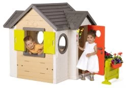 Häuschen My House Smoby Mit Garten Und Voller Tür Und Klingel Ab 24 Monaten -Spielzeug Theater Verkäufe 810218a2 e smoby domcek