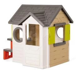 Set Häuschen My Neo House DeLuxe Smoby Mit Klingel Und Hintereingang Und Rutsche Funny Toboggan 2 Meter Ab 24 Monaten -Spielzeug Theater Verkäufe 810220 u2 c smoby domcek 23