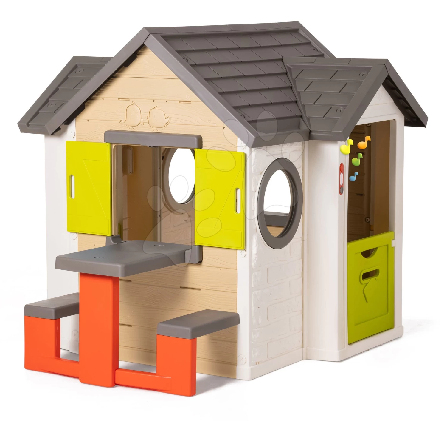 Set Häuschen My Neo House DeLuxe Smoby Mit Klingel, Tisch Und Als Geschenk-Hocker KidStool 2in1 Ab 24 Monaten 19 Set Häuschen My Neo House DeLuxe Smoby Mit Klingel, Tisch Und Als Geschenk-Hocker KidStool 2in1 Ab 24 Monaten – Bild 19