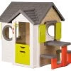 Häuschen My Neo House DeLuxe Smoby Mit Picknicktisch Und Klingel Ab 24 Monaten