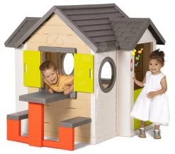 Set Häuschen My Neo House DeLuxe Smoby Mit Klingel, Tisch Und Zweiteiligem Sandkasten Muschel Mit Eimerset Ab 24 Monaten -Spielzeug Theater Verkäufe 810220 u2 h smoby domcek 9