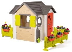 Häuschen My Neo House DeLuxe Smoby Mit Großem Garten -Spielzeug Theater Verkäufe 810220s2 h smoby domcek