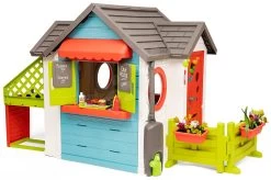 Häuschen Mit Gartenrestaurant Chef House DeLuxe Smoby Mit Außenküche Und Garten