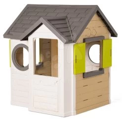 Spielhaus, Natur My New House Smoby Erweiterbar Mit Tisch Und Zwei Stühlen Ab 24 Monaten -Spielzeug Theater Verkäufe 810222j d smoby set