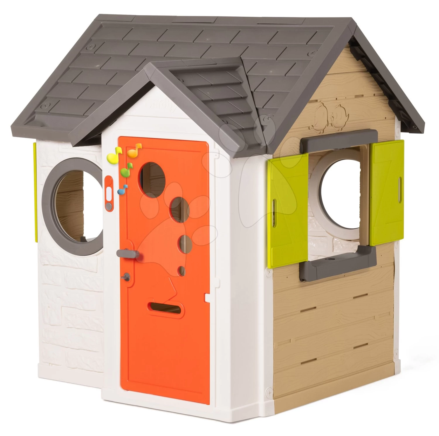 Spielhaus, Natur My New House Smoby Erweiterbar Drei Stühle Auf Der Vorderseite Ab 24 Monaten 2 Spielhaus, Natur My New House Smoby Erweiterbar Drei Stühle Auf Der Vorderseite Ab 24 Monaten – Bild 2