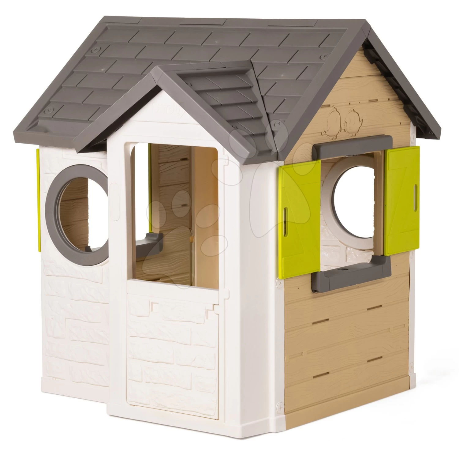 Spielhaus, Natur My New House Smoby Erweiterbar Drei Stühle Auf Der Vorderseite Ab 24 Monaten 4 Spielhaus, Natur My New House Smoby Erweiterbar Drei Stühle Auf Der Vorderseite Ab 24 Monaten – Bild 4