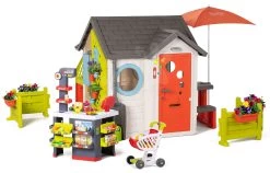 Spielhaus Für Gärtner Garden House Smoby Erweiterbar Mit Supermarkt Im Garten Ab 24 Monaten