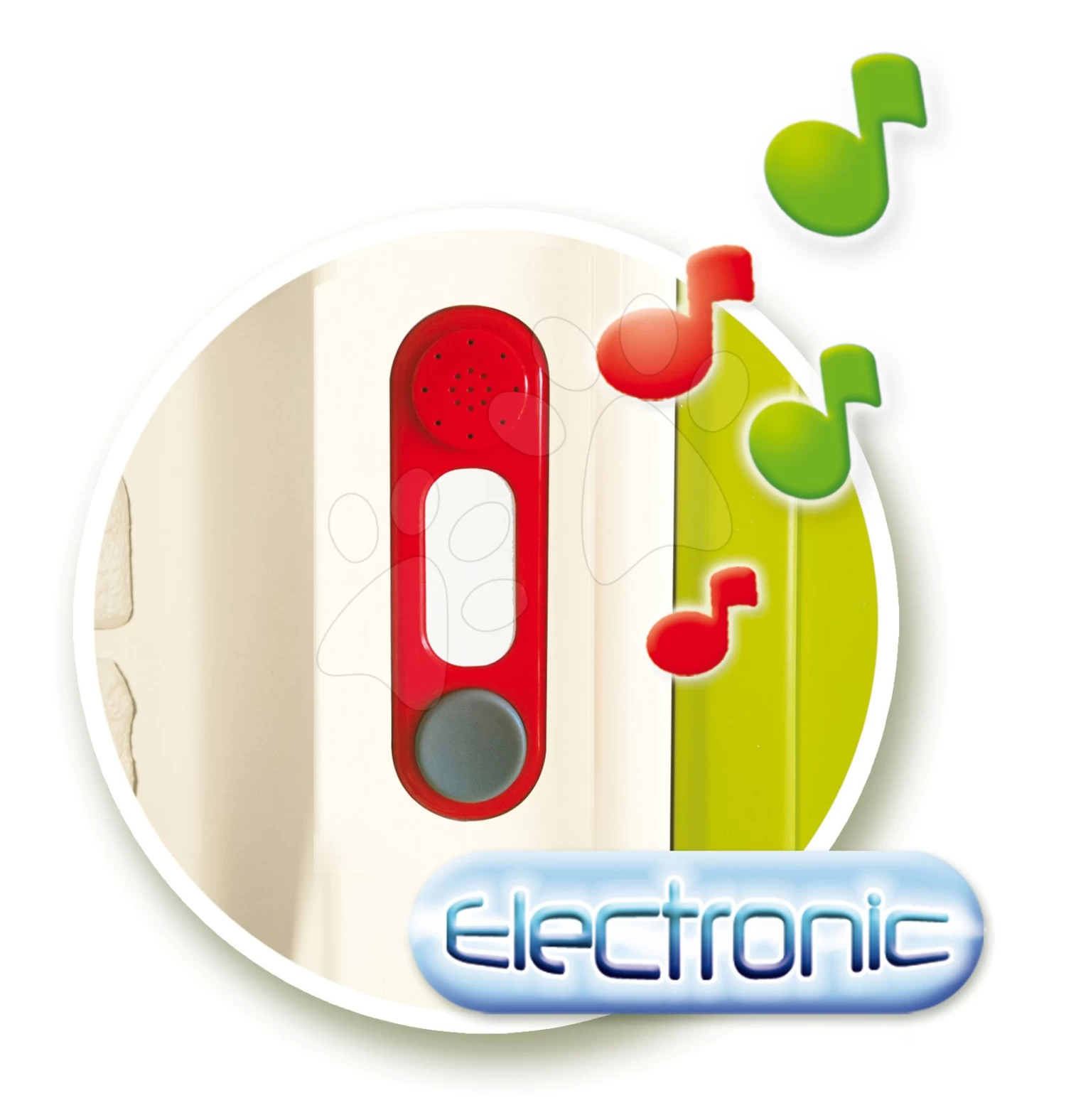 Häuschen My House Smoby Mit 2 Fenstern, Elektronischer Klingel Und Picknicktisch 5 Häuschen My House Smoby Mit 2 Fenstern, Elektronischer Klingel Und Picknicktisch – Bild 5