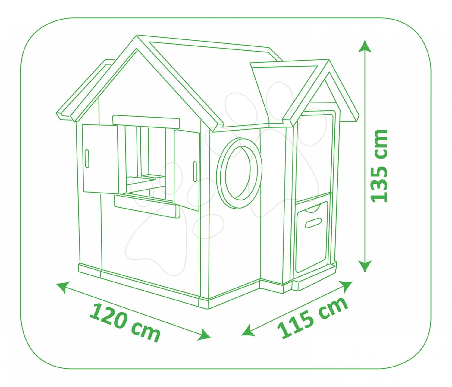 Häuschen My House Smoby Mit 2 Türen Mit Klingel Und Garten Ab 24 Monaten 16 Häuschen My House Smoby Mit 2 Türen Mit Klingel Und Garten Ab 24 Monaten – Bild 16