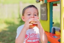 Set Häuschen Mit Einem Gartenrestaurant Chef House DeLuxe Smoby Und Ein Sportspielzentrum Mit Einem Basketballkorb Und Einer Schaukel Für Zwei Kinder 32 Set Häuschen Mit Einem Gartenrestaurant Chef House DeLuxe Smoby Und Ein Sportspielzentrum Mit Einem Basketballkorb Und Einer Schaukel Für Zwei Kinder -Spielzeug Theater Verkäufe 810403 l smoby restauracia 5