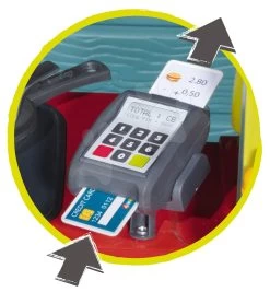 Häuschen Mit Gartenrestaurant Chef House DeLuxe Smoby Mit Aufbaulösung Und Stuhl -Spielzeug Theater Verkäufe 810403 v smoby restauracia 3