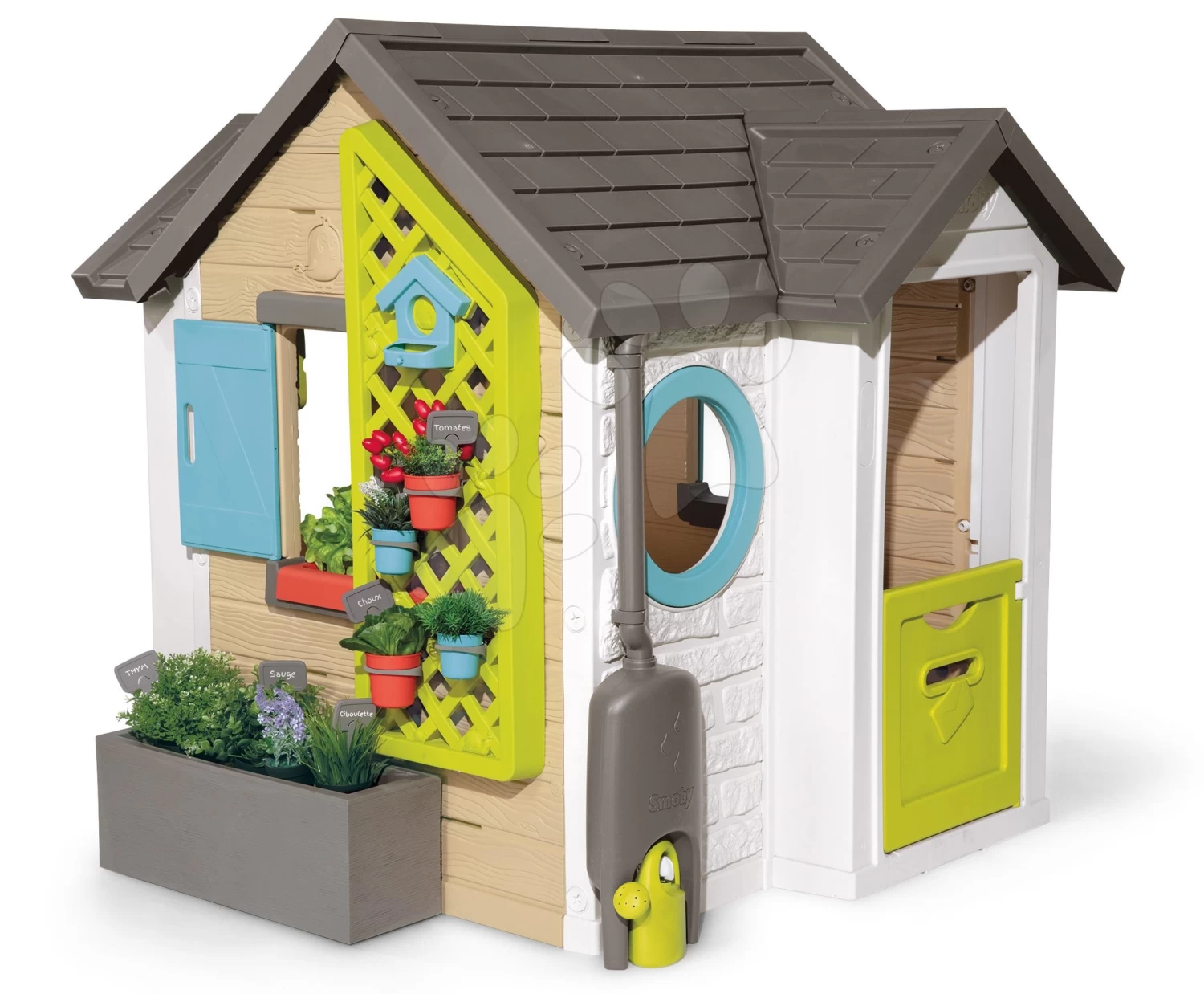 Häuschen Für Den Gärtner Garden House Smoby Mit Blumentöpfen Erweiterbare Dachrinne Und Gitter Mit Vogelhäuschen 135 Cm Höhe Mit UV-Filter Ab 2 Jahren 2 Häuschen Für Den Gärtner Garden House Smoby Mit Blumentöpfen Erweiterbare Dachrinne Und Gitter Mit Vogelhäuschen 135 Cm Höhe Mit UV-Filter Ab 2 Jahren – Bild 2