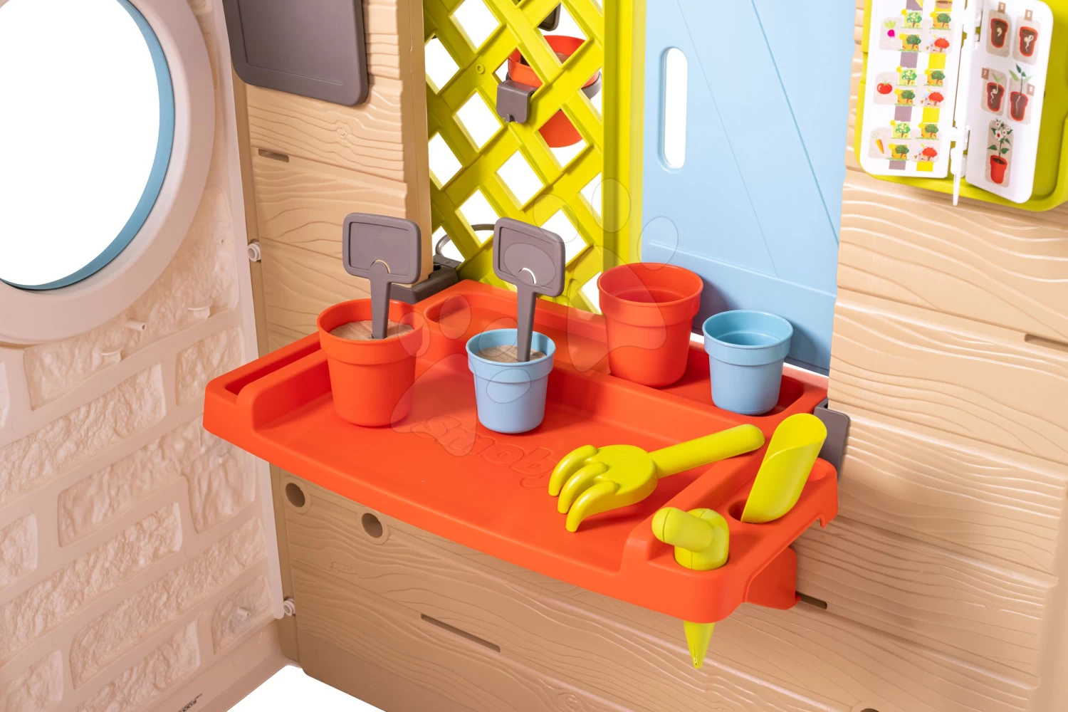 Häuschen Für Den Gärtner Garden House Smoby Mit Blumentöpfen Erweiterbare Dachrinne Und Gitter Mit Vogelhäuschen 135 Cm Höhe Mit UV-Filter Ab 2 Jahren 19 Häuschen Für Den Gärtner Garden House Smoby Mit Blumentöpfen Erweiterbare Dachrinne Und Gitter Mit Vogelhäuschen 135 Cm Höhe Mit UV-Filter Ab 2 Jahren – Bild 19