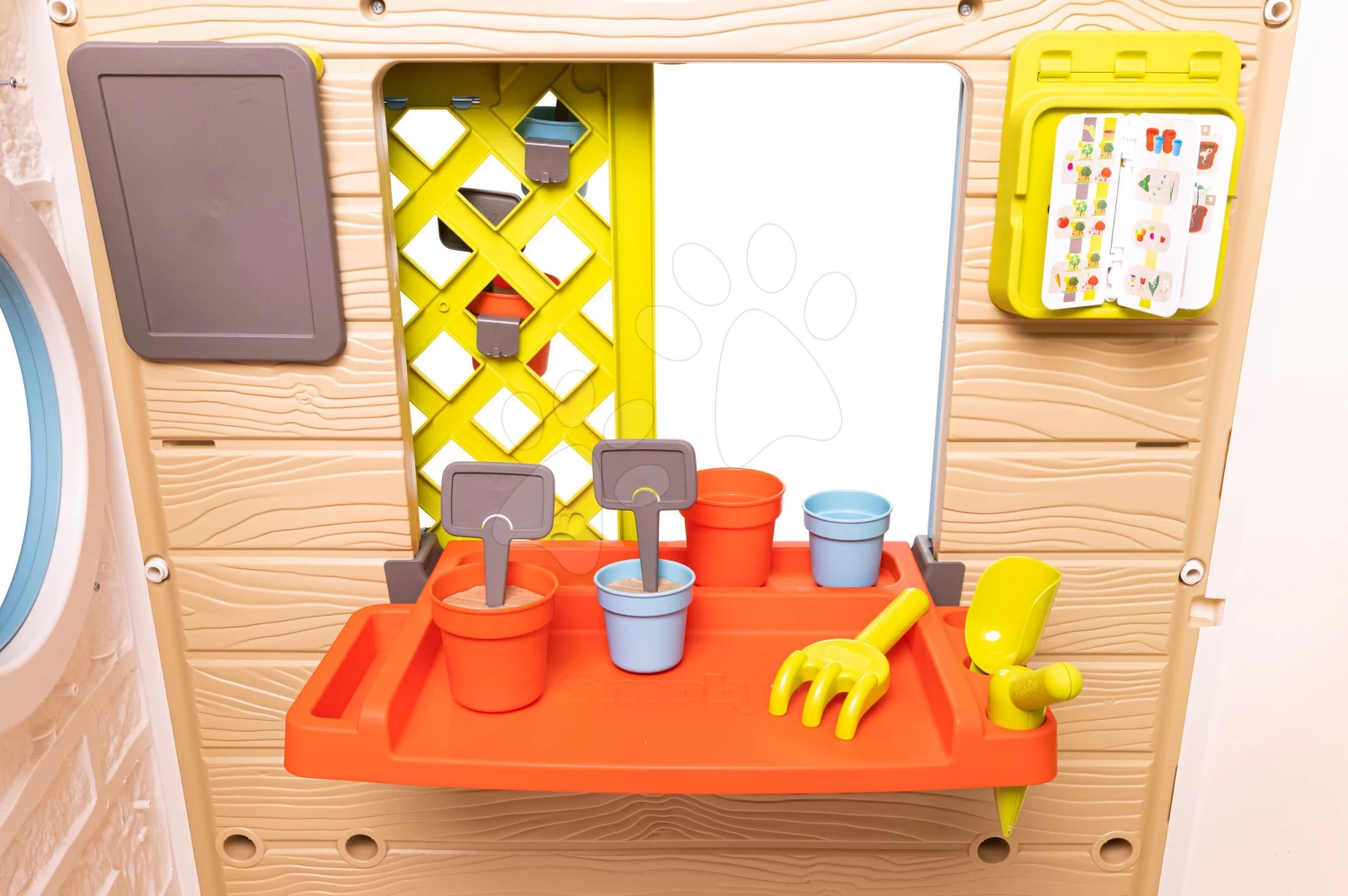 Häuschen Für Den Gärtner Garden House Smoby Mit Blumentöpfen Erweiterbare Dachrinne Und Gitter Mit Vogelhäuschen 135 Cm Höhe Mit UV-Filter Ab 2 Jahren 20 Häuschen Für Den Gärtner Garden House Smoby Mit Blumentöpfen Erweiterbare Dachrinne Und Gitter Mit Vogelhäuschen 135 Cm Höhe Mit UV-Filter Ab 2 Jahren – Bild 20