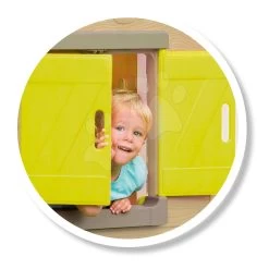 Set Häuschen My Neo House DeLuxe Smoby Mit Klingel Und Hintereingang Und Picknicktisch Mit KidChair Stühlen Ab 24 Monaten -Spielzeug Theater Verkäufe 810406 e smoby domcek 23