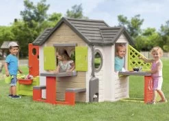 Spielhaus, Natur My New House Smoby Erweiterbar Mit Spielküche Ab 24 Monate -Spielzeug Theater Verkäufe 810406 g smoby domcek 20