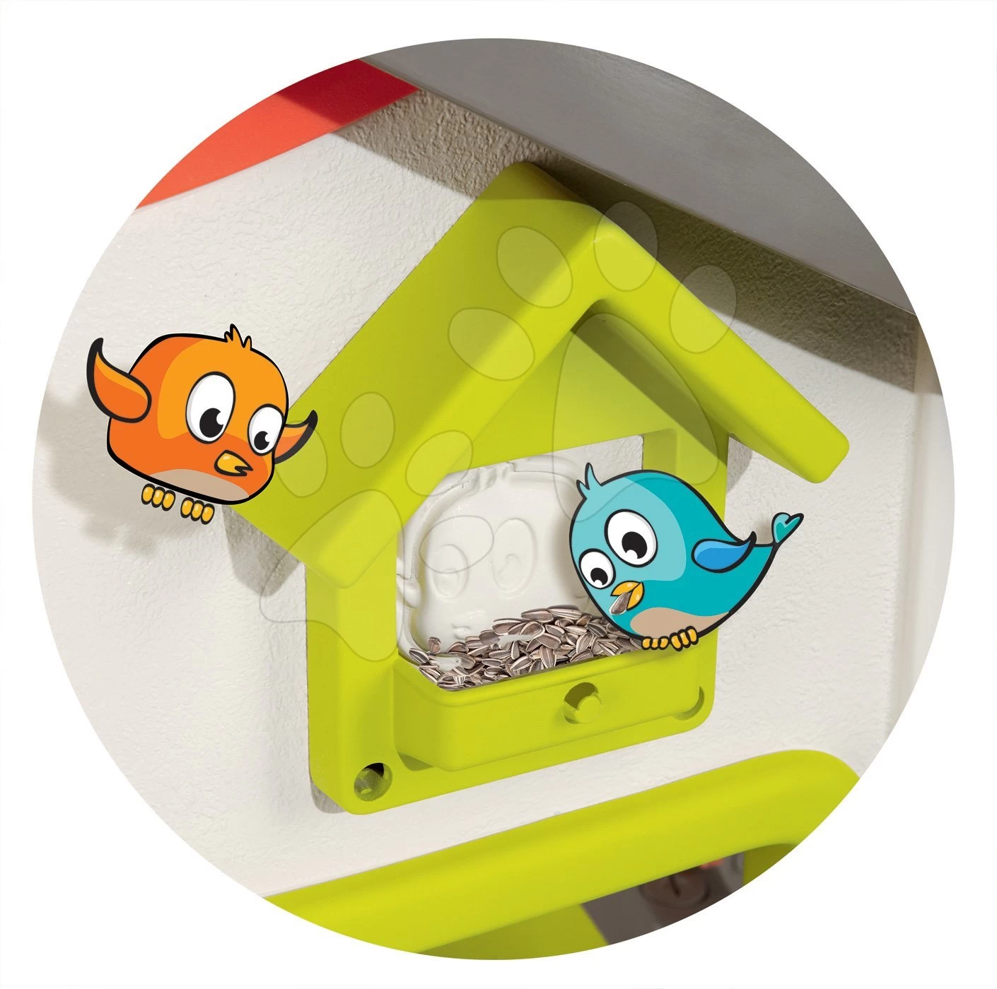 Set Häuschen Jura Lodge Smoby Mit Zwei Türen, Tisch Und 2 Stühlen KidChair Ab 24 Monaten 2 Set Häuschen Jura Lodge Smoby Mit Zwei Türen, Tisch Und 2 Stühlen KidChair Ab 24 Monaten – Bild 2