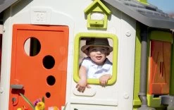 Set Häuschen Jura Lodge Smoby Mit Zwei Türen Und 2 KidChair-Stühlen Ab 24 Monaten -Spielzeug Theater Verkäufe 810500 o smoby domcek 3