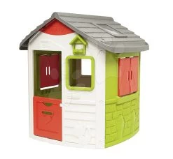 Set Häuschen Neo Jura Lodge Smoby Mit Zwei Türen Und Einer Wellenrutsche Toboggan Funny Mit Einer Länge Von 2 M Ab 24 Monaten -Spielzeug Theater Verkäufe 810500 u smoby domcek 3