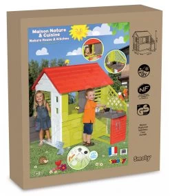 Set Häuschen Pretty Nature Smoby Mit Sommerküche Und Wasserstraße Aquaplay SuperSet Mit Einem Wasserdamm Mit Pumpe Und 2 Booten Ab 24 -Spielzeug Theater Verkäufe 810702 g smoby domcek 8