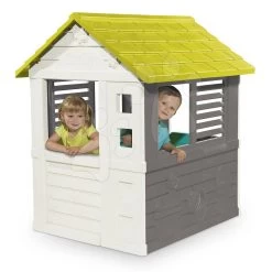 Set Häuschen Jolie Smoby Blau Mit 3 Fenstern Und 2 Jalousien Und Eine Kettensäge Mit Einem Bohrer Bob The Builder Ab 24 Mon. -Spielzeug Theater Verkäufe 810708 f smoby domcek 7