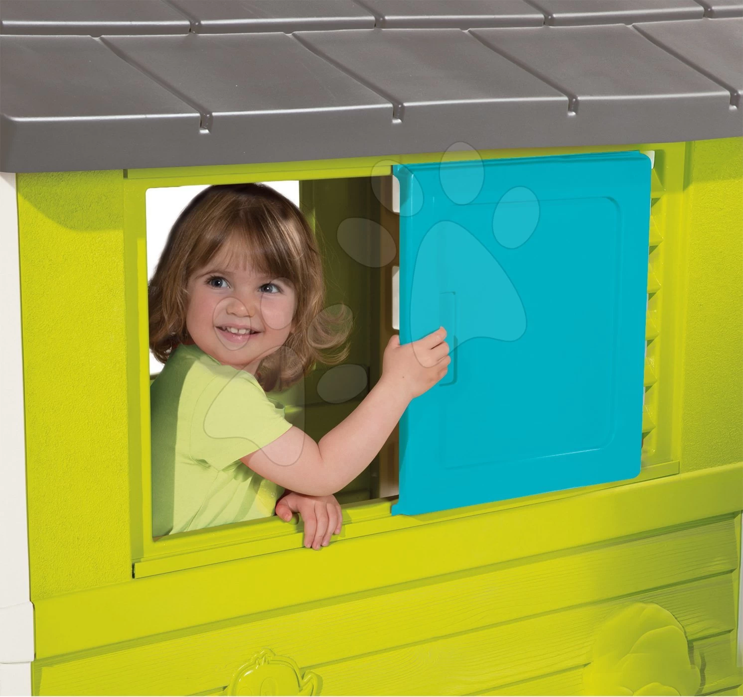 Set Häuschen Pretty Blue Smoby Mit Schiebeladen Und Klettergerüst Multiactivity Climbing Tower Mit Rutsche Ab 24 Mon 3 Set Häuschen Pretty Blue Smoby Mit Schiebeladen Und Klettergerüst Multiactivity Climbing Tower Mit Rutsche Ab 24 Mon – Bild 3