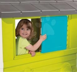 Set Häuschen Pretty Blue Smoby Mit Schiebeladen Und Ein Abschleppwagen Peppy Handwagen Mit Schwenkrädern Ab 24 Mon -Spielzeug Theater Verkäufe 810710 b smoby domcek