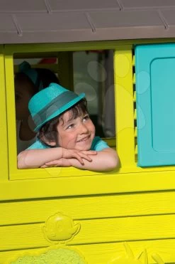 Set Häuschen Pretty Blue Smoby Mit Schiebeladen Und Ein Abschleppwagen Peppy Handwagen Mit Schwenkrädern Ab 24 Mon -Spielzeug Theater Verkäufe 810710 c smoby domcek