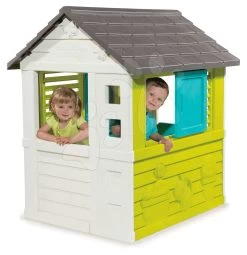 Set Häuschen Pretty Blue Smoby Mit Schiebeladen Und Ein Abschleppwagen Peppy Handwagen Mit Schwenkrädern Ab 24 Mon -Spielzeug Theater Verkäufe 810710 i smoby domcek