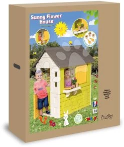 Spielhaus Pretty Sunny Flowers House Smoby Mit Elektronischer Klingel SM810725-A 32 Spielhaus Pretty Sunny Flowers House Smoby Mit Elektronischer Klingel SM810725-A -Spielzeug Theater Verkäufe 810725 g smoby domcek