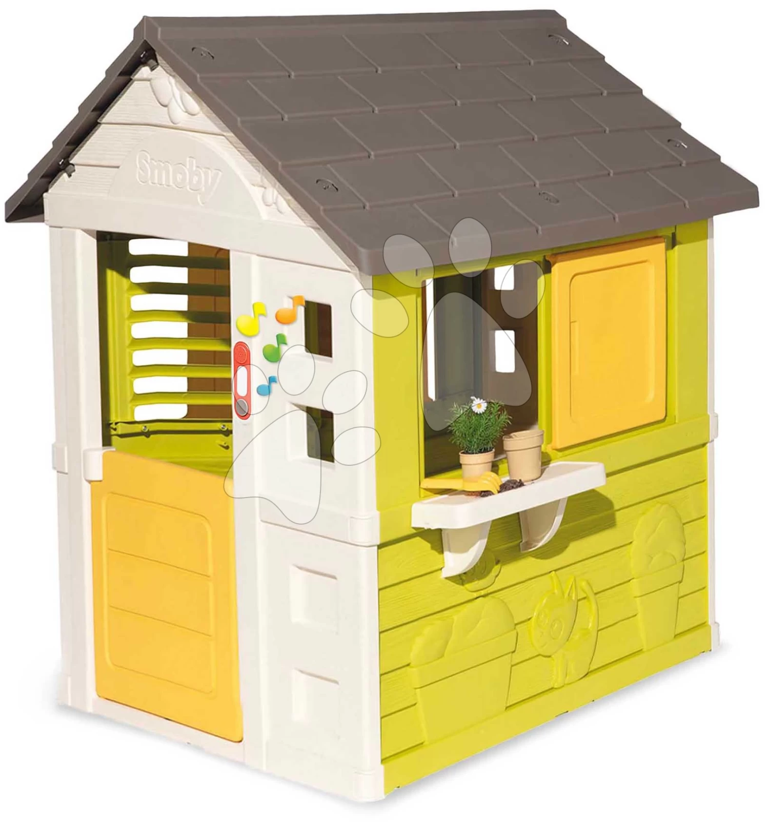 Spielhaus Pretty Sunny Flowers House Smoby Mit Elektronischer Klingel SM810725-A 20 Spielhaus Pretty Sunny Flowers House Smoby Mit Elektronischer Klingel SM810725-A – Bild 20